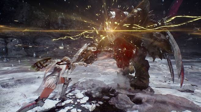 까다로운 보스 패턴도 있긴 하다. 그래도 극한 공격은 노란색이나 파란색으로 알려주니 대응이 훨씬 편하다.