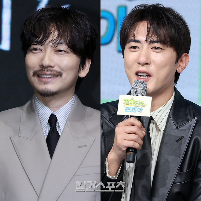 배우 이동휘(왼쪽)와 코미디언 김원훈 사진=일간스포츠 DB
