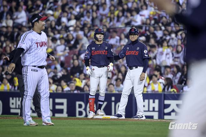 득점력이 떨어진 롯데 자이언츠가 선발 라인업에 변화를 주고 2연승을 노린다. 사진=롯데 자이언츠