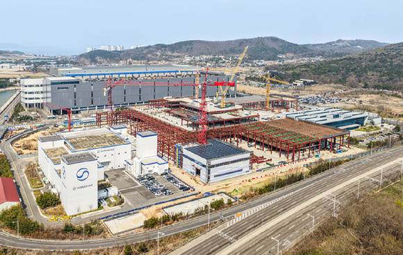 대한항공의 엔진 테스트 셀(ETC)·신(新) 엔진 정비 공장 증축 공사 현장 [사진=대한항공]