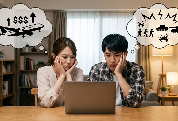 국제유가 인상에 고민하는 이미지. [사진=제미나이 AI 생성 이미지]