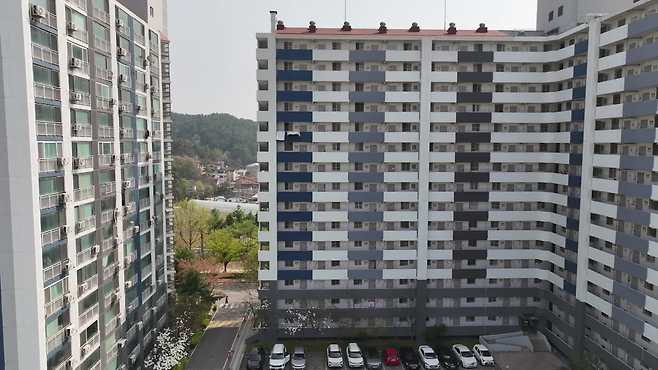 검찰이 추징·보전 취소를 청구한 경기 안성시의 아파트.