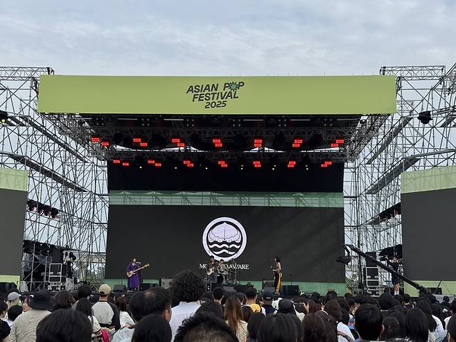 작년 열린 ‘아시안 팝 페스티벌 2025’ 공연 모습.