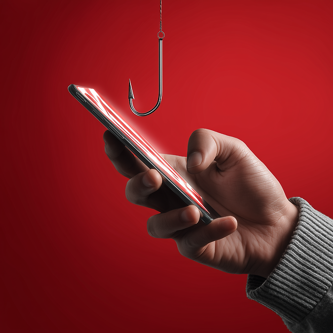 정부는 ‘고유가 피해지원금’과 관련해 지급대상·금액 안내, 카드 사용 승인·신청 등의 다양한 문자결제사기(스미싱) 공격이 예상됨에 따라 특별한 주의를 당부했다. <미드저니 생성 이미지>