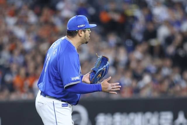 16일 한화전에서 쾌투한 후라도. 사진=삼성 제공