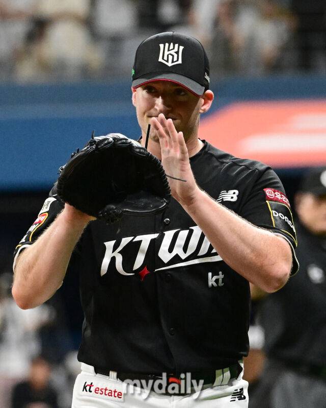 KT 위즈 시절의 벤자민./마이데일리