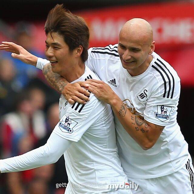 존조 셸비, 기성용./게티이미지코리아