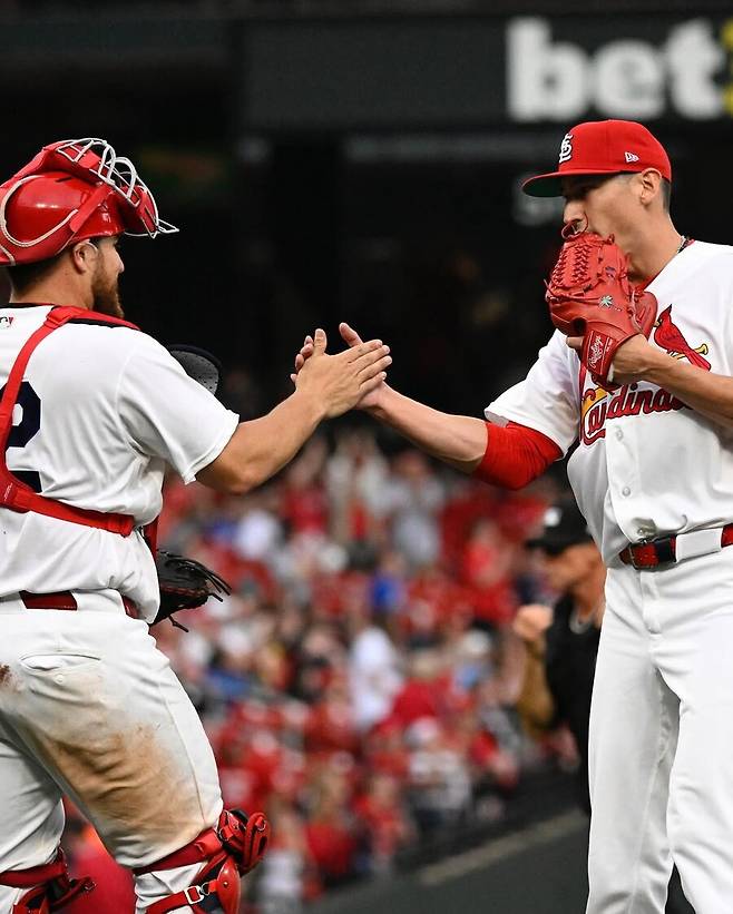 ▲ 라일리 오브라이언 ⓒ세인트루이스 카디널스 공식 SNS