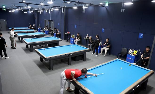 큐스쿨 마지막 날 경기가 열린 일산 PBA스타디움 [PBA 제공. 재판매 및 DB 금지]