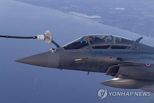 프랑스산 라팔 전투기 [AFP 연합뉴스 자료사진. 재판매 및 DB 금지]