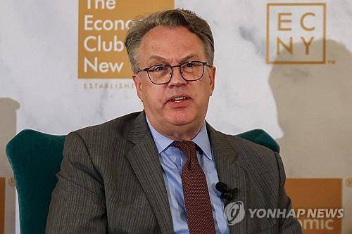 존 윌리엄스 뉴욕연은 총재 [로이터 연합뉴스 자료사진. 재판매 및 DB 금지]