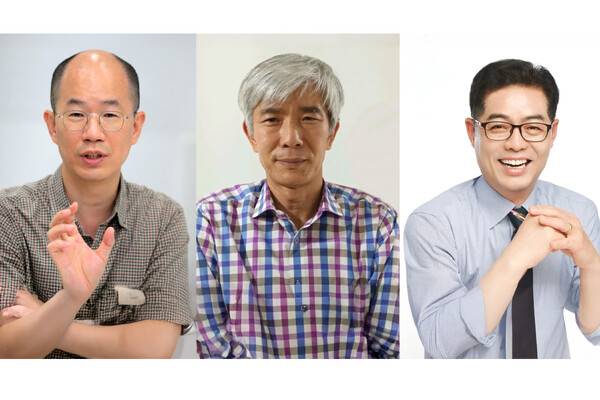 쪽부터 공진성 조선대 정치외교학과 교수, 기우식 광주시민단체협의회 사무처장, 이정락 광주전남정치개혁연대 대표. 전남일보 DB