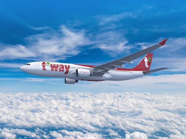 티웨이항공 항공기[출처=티웨이항공]
