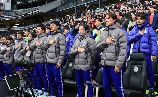 홍명보호는 미국 솔트레이크 시티에서 약 2주간 사전 캠프를 진행한다. 사진=연합뉴스