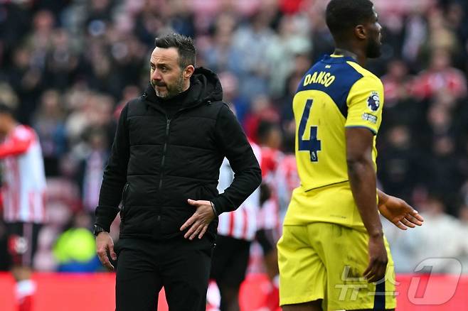 로베르토 데 제르비 토트넘 감독. ⓒ AFP=뉴스1