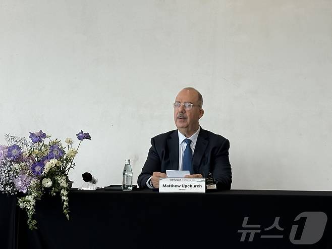 매튜 업처치 버츄오소 회장 ⓒ 뉴스1 윤슬빈 관광전문기자