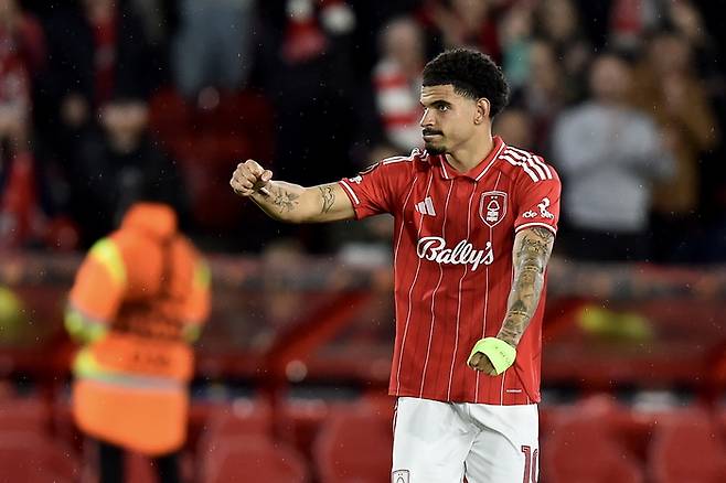 노팅엄의 깁스화이트. EPA연합뉴스