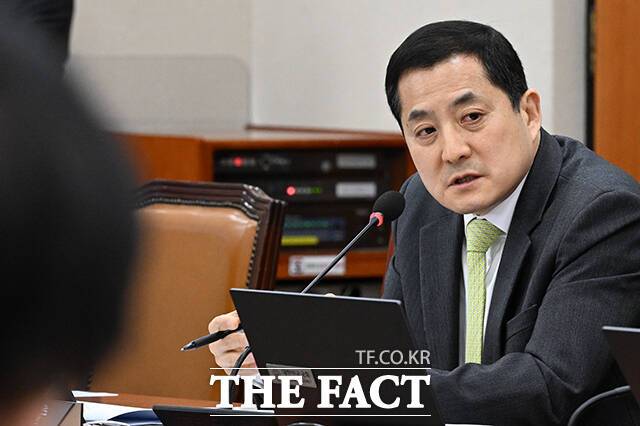 발언하는 박대출 국민의힘 의원.