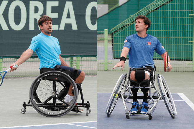 남자단식 결승에서 맞붙는 푸엔테와 리드