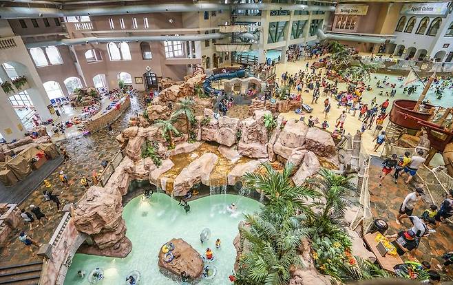 캐리비안베이 아쿠아틱센터. 삼성물산 리조트부문 제공