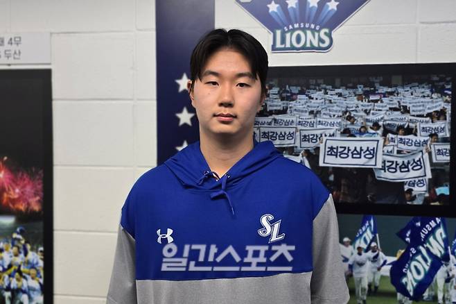 12일 경기 후 만난 장찬희. 대구=윤승재 기자