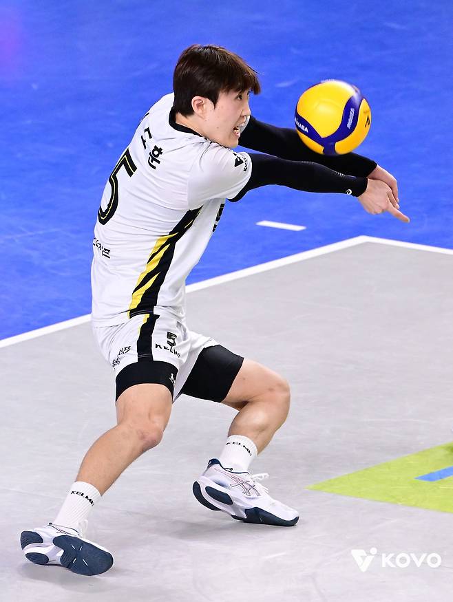 OK저축은행 이적을 앞둔 리베로 김도훈. 사진 한국배구연맹