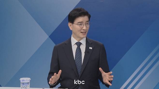 ▲ 15일 KBC 여의도초대석에&nbsp; 출연한 이해식 더불어민주당 의원