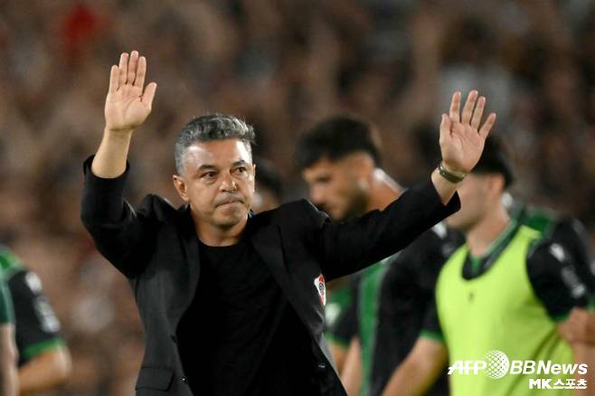 마르셀로 가야르도 감독은 아르헨티나 명문 리버 플레이트의 살아 있는 전설이다. 사진=AFPBBNews=News1