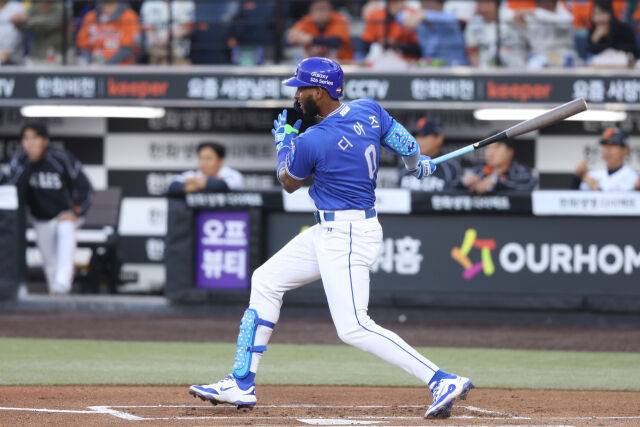 삼성 라이온즈 르윈 디아즈./삼성 라이온즈