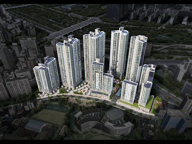 신길역세권 장기전세주택 도시정비형 재개발사업 조감도. [서울시 제공]