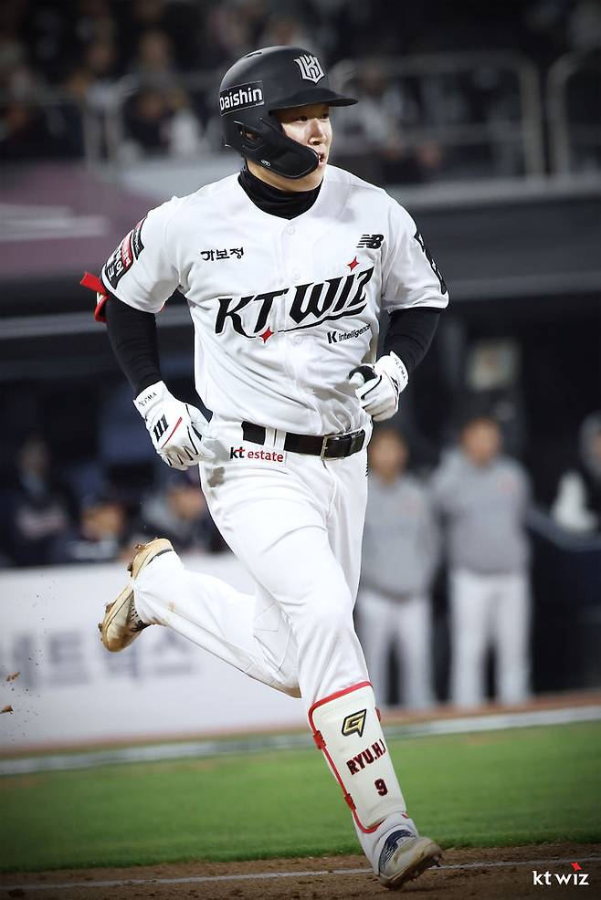 [서울=뉴시스] 프로야구 KT 위즈의 류현인. (사진 = KT 위즈 제공) *재판매 및 DB 금지