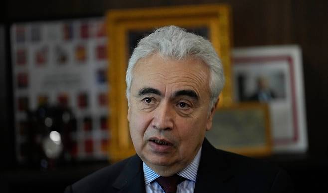 비롤 IEA 총장. AP연합뉴스