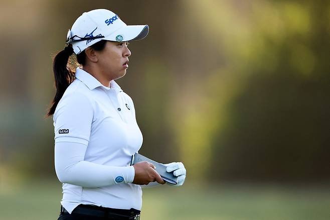 홀 공략을 고심하고 있는 김세영. 사진 제공=AFP연합뉴스