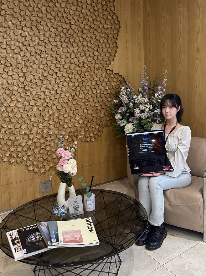 ‘InHero’ 곽영서 대표. 현재 22살이다.