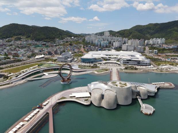 여수세계박람회장 전경   <여수세계섬박람회조직위 제공>