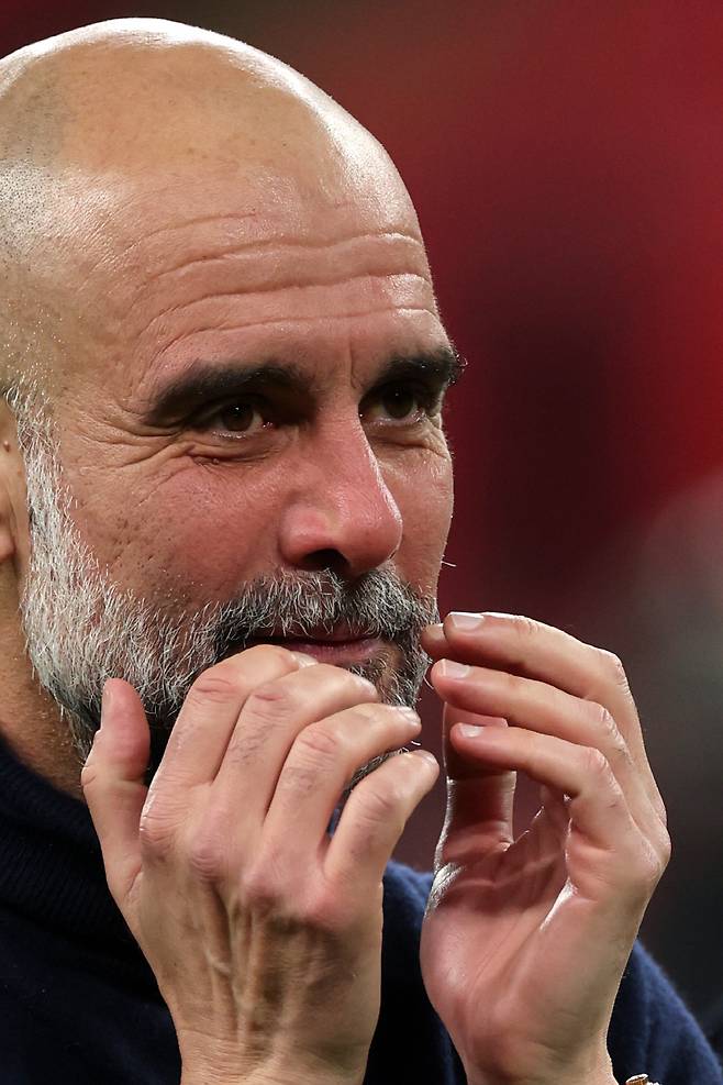 맨시티 펩 과르디올라 감독    AP<저작권자(c) 연합뉴스, 무단 전재-재배포, AI 학습 및 활용 금지>