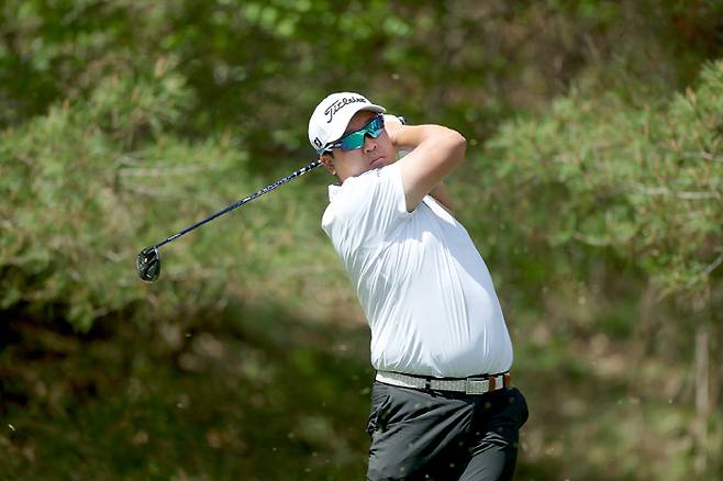 이상엽 9번홀 티샷