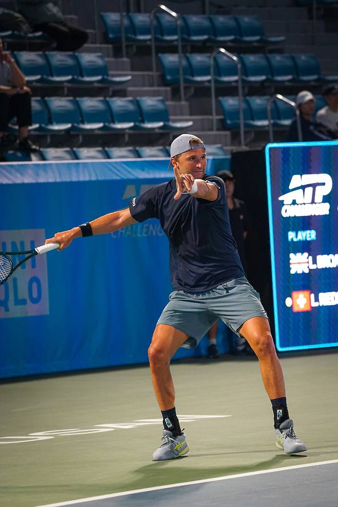 8번 시드의 레안드로 리에디.