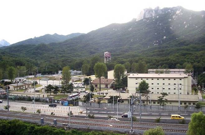 캠프 잭슨 전경. 의정부시 제공