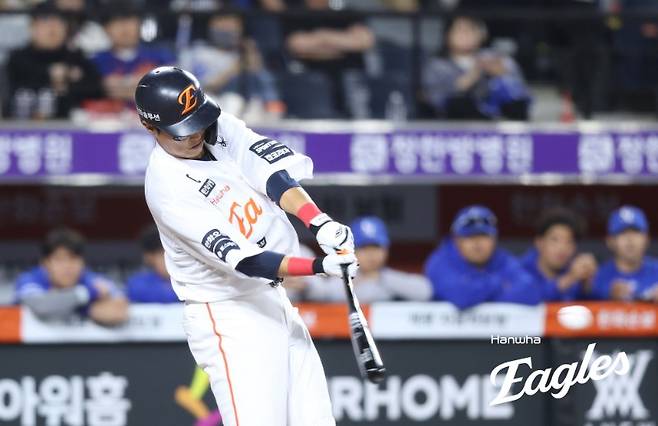 채은성 선수. 한화이글스 제공