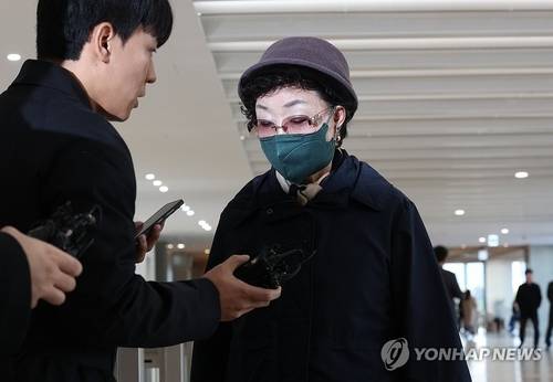 김건희씨 모친 최은순씨. 연합뉴스