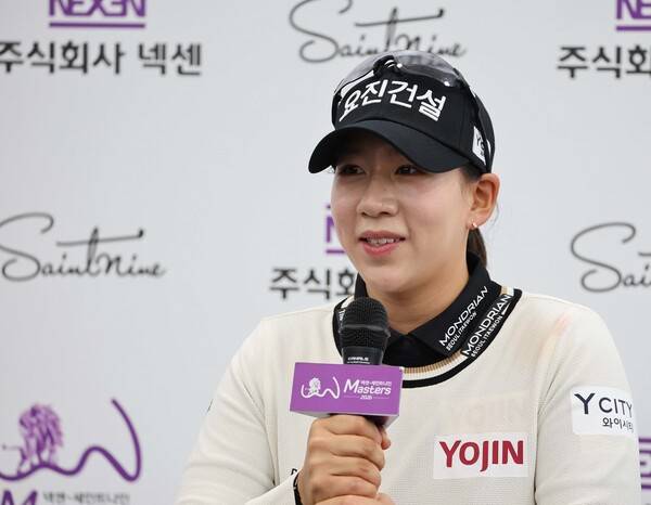 2026년 한국여자프로골프(KLPGA) 투어 넥센·세인트나인 마스터즈에 출전한 홍지원 프로. 사진제공=KLPGA (사진을 무단으로 사용하지 마십시오.)