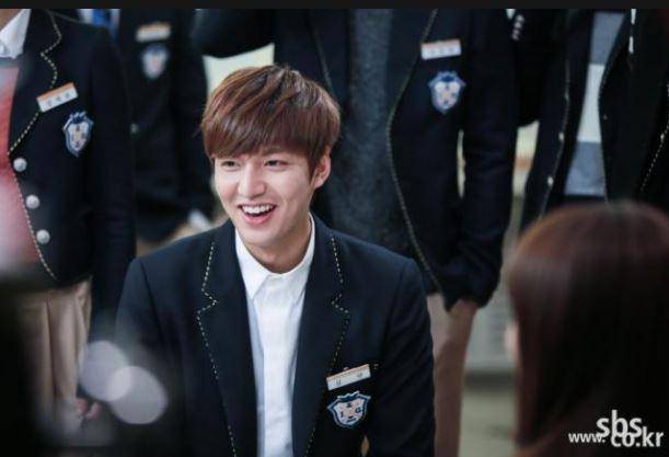 드라마 '상속자들' 속 배우 이민호의 모습. SBS 제공