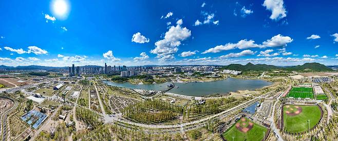 세종시 중앙행정타운 전경 [세종시]