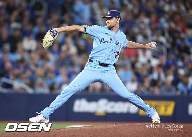 [사진] 토론토 블루제이스 에릭 라우어. ⓒGettyimages(무단전재 및 재배포 금지)