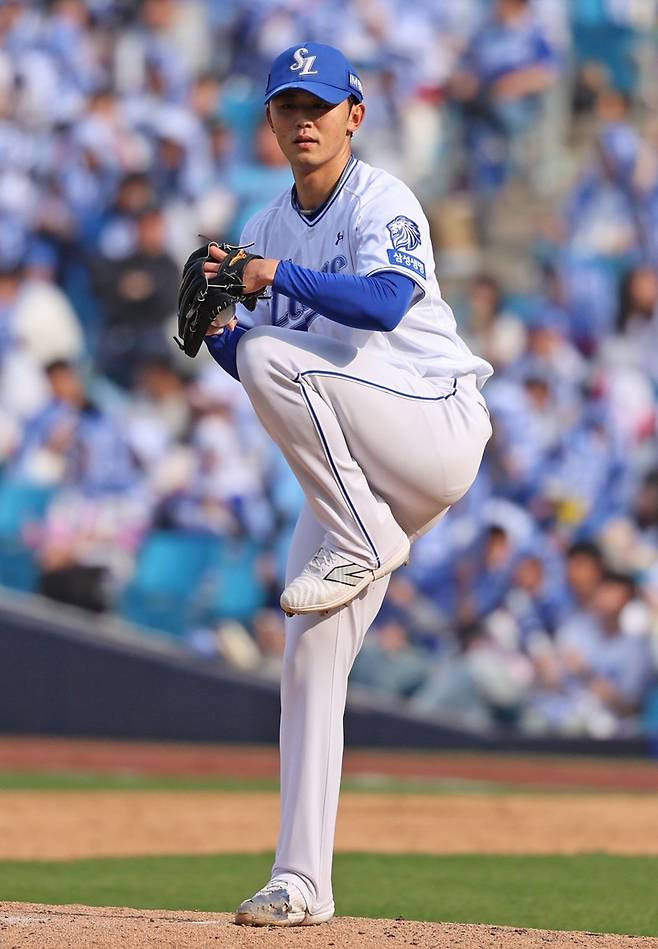 ▲ 미야지 유라 ⓒ삼성 라이온즈