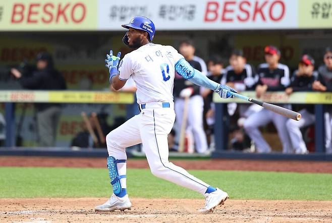 ▲ 르윈 디아즈 ⓒ삼성 라이온즈