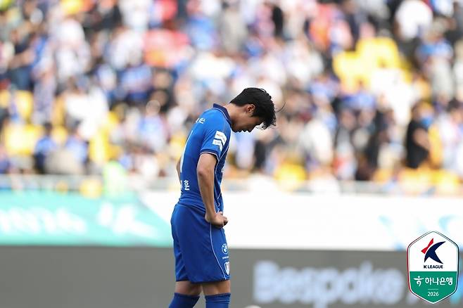 수원 삼성 임지훈. /사진=한국프로축구연맹 제공