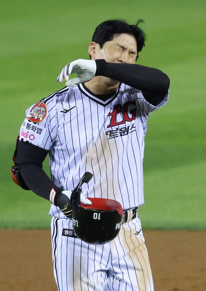 LG 오지환. /사진=김진경 대기자