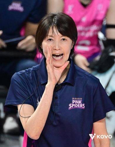 요시하라 흥국생명 감독 [한국배구연맹 제공. 재판매 및 DB 금지]